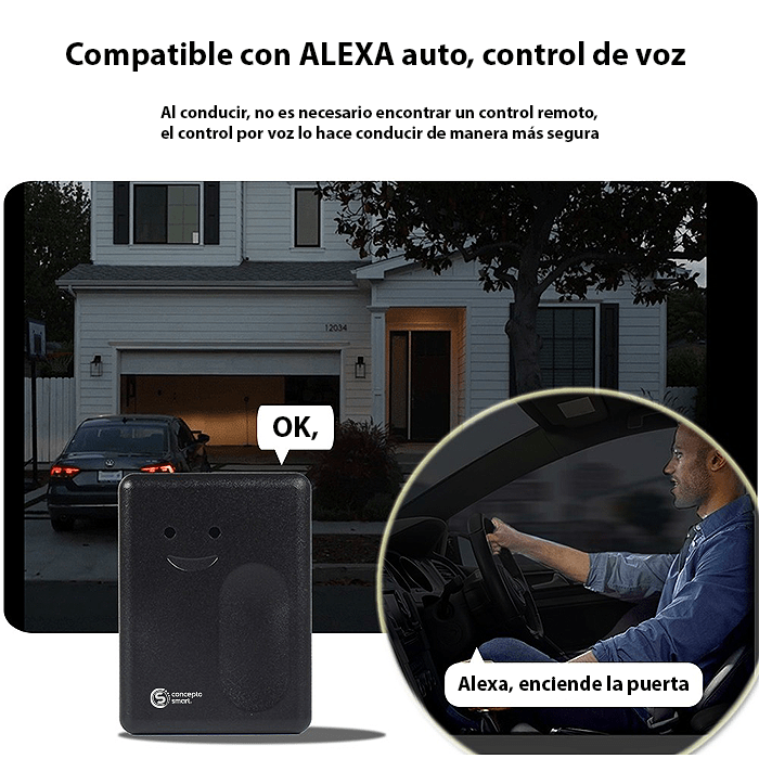 Mando a distancia Smart  para abrir puertas de garaje