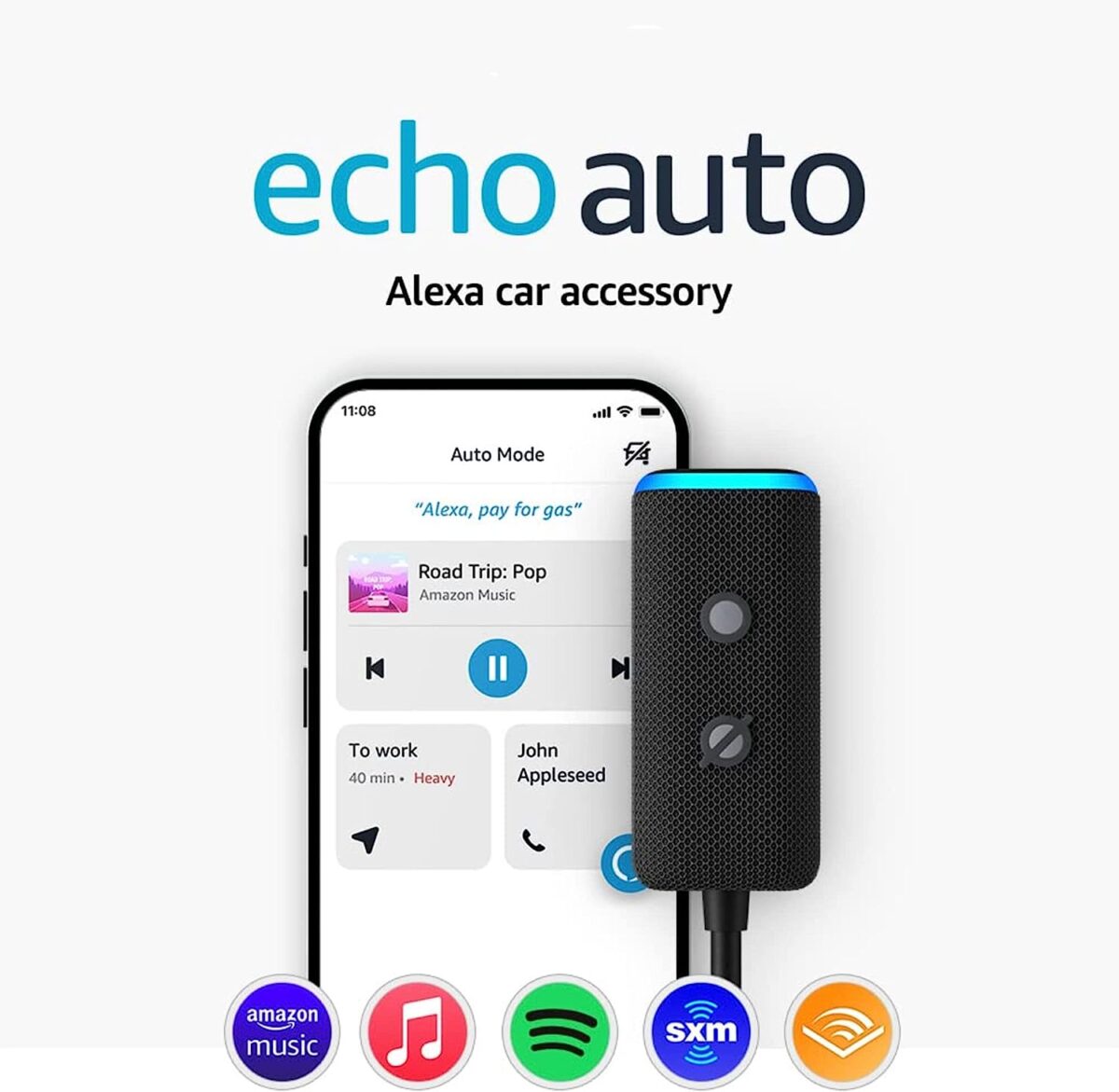 Echo Auto Parlante inteligente con Alexa 2da Gen