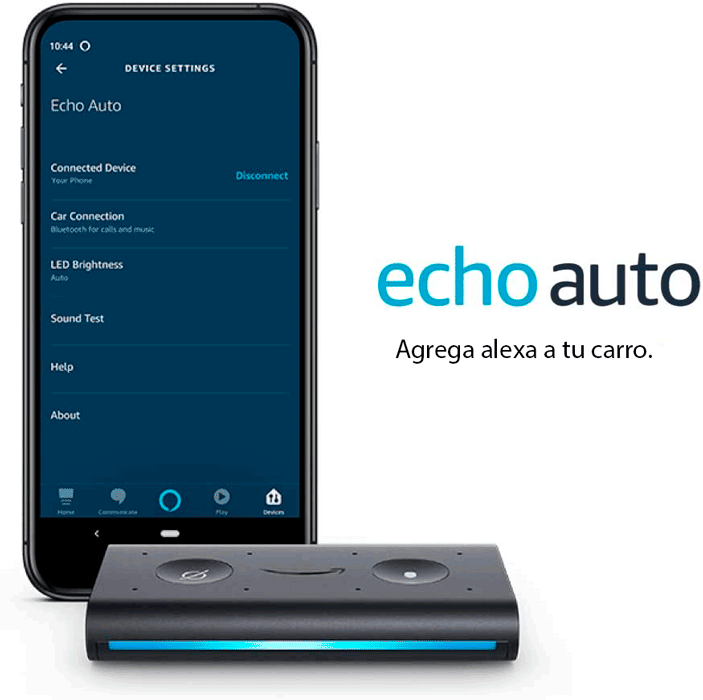 Echo Auto Parlante inteligente con Alexa 2da Gen